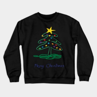 Ugly Christmas tree 1 Crewneck Sweatshirt